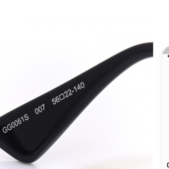 Gucci round frame glitter sunglasses - Picture 6 of 8